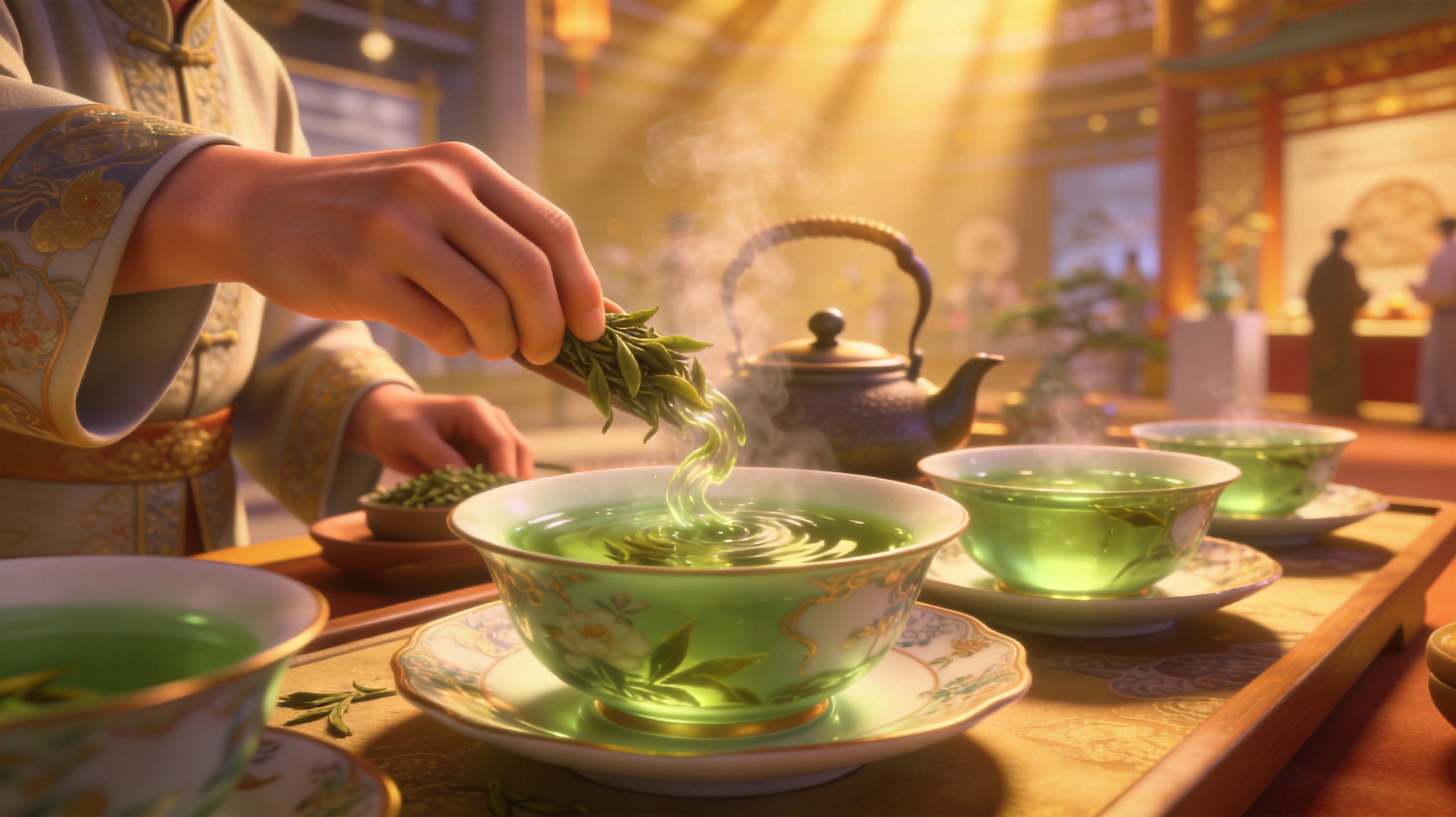 茶博会品茶体验